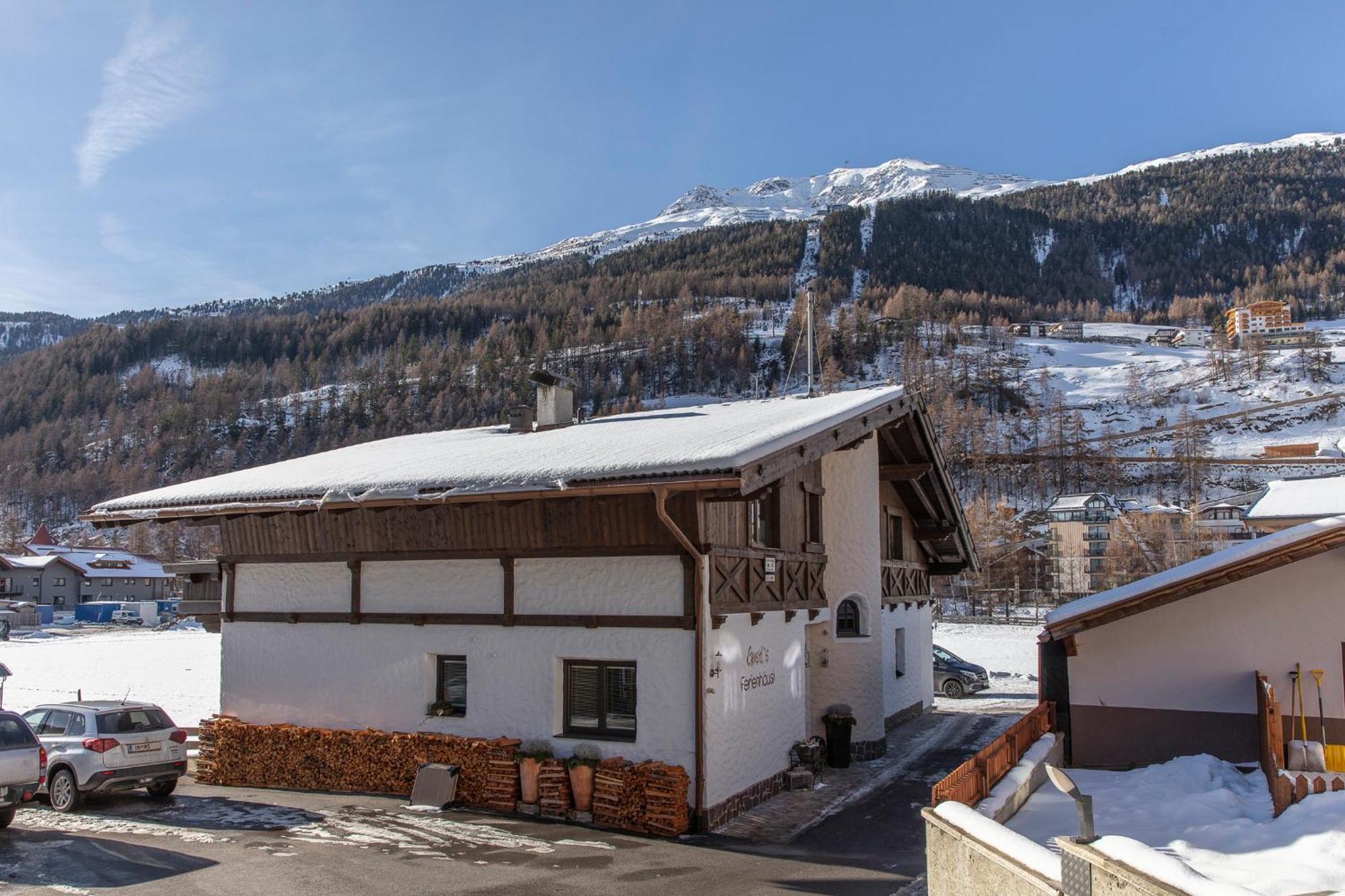 Apartmán Gustls Ferienhaeusl Sölden Exteriér fotografie